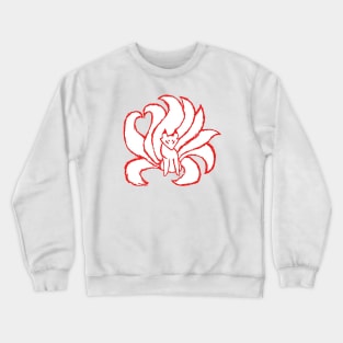 Simplified Kitsune Crewneck Sweatshirt